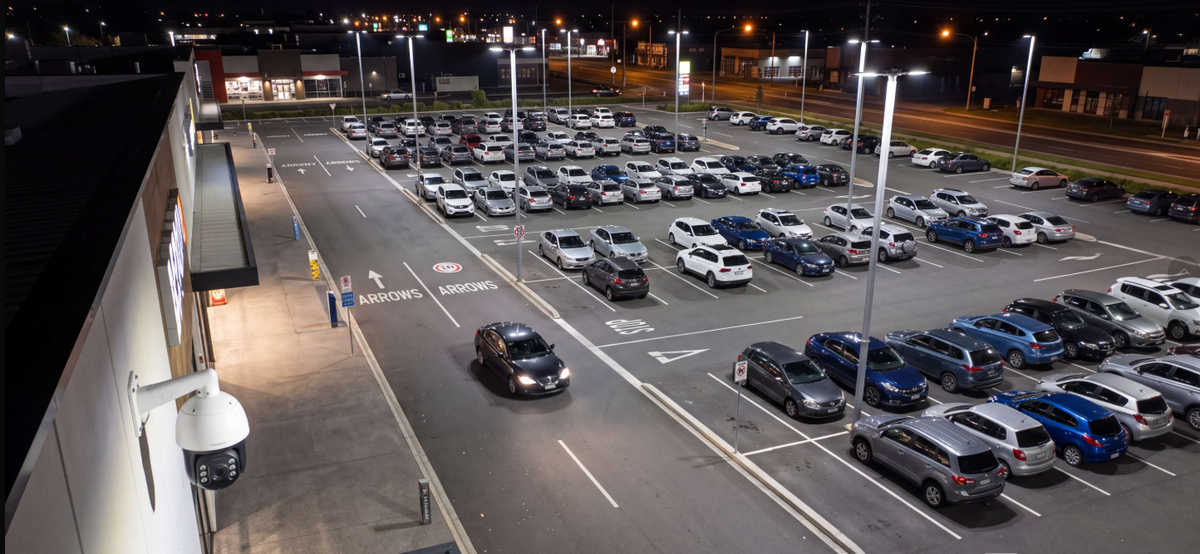Can LED Parking Lot Lights Improve Security Camera Visibility?
