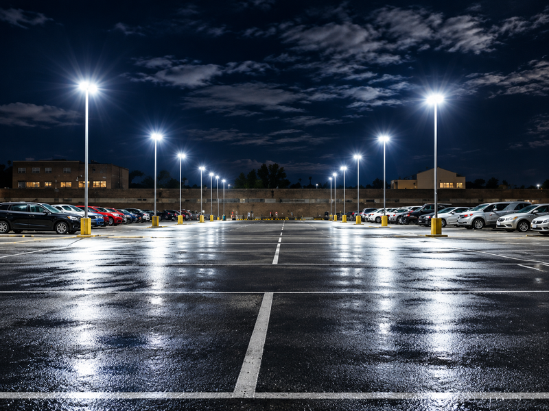 Initial vs. Maintained Lumens in Parking Lot Lighting