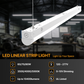DEMIARE 4FT/8FT LED Linear Strip Light,5200/10400 Lumens, Selectable Wattage & CCT, AC 120-277V