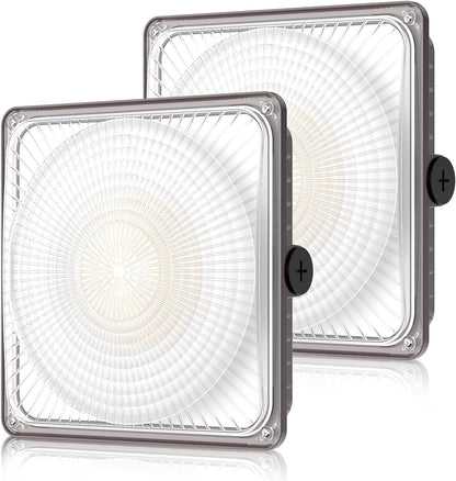 DEMIARE LED Canopy Lights 100W 2pack