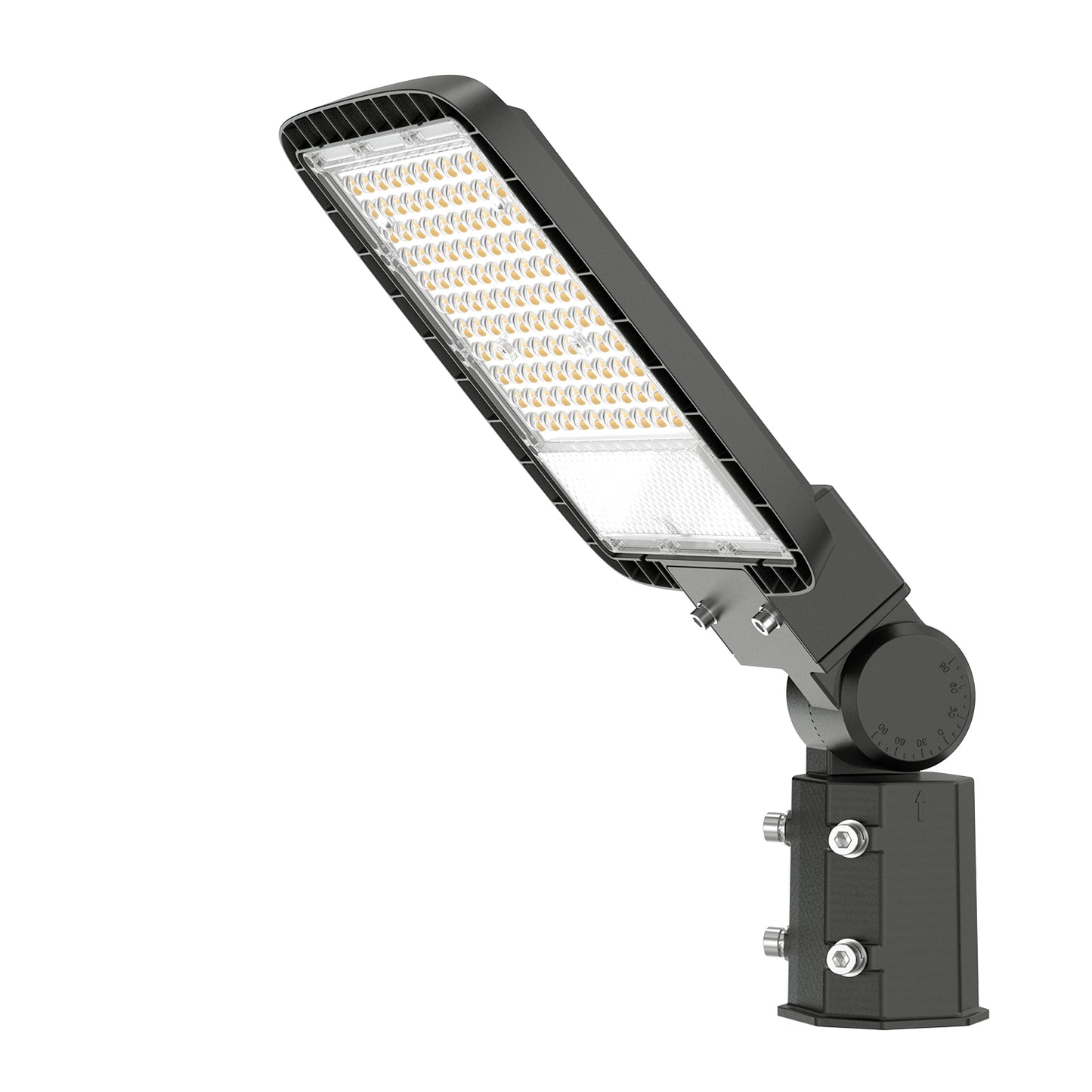 DEMIARE LED Parking Lot Lights - 18000/24000/36000/48000Lm,Photocell 110V/120V Slip Fitter Mount