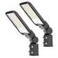 DEMIARE LED Parking Lot Lights - 18000/24000/36000/48000Lm,Photocell 110V/120V Slip Fitter Mount