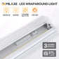 Demilare 4FT LED Wraparound Light,40/50/60W,6600lumens, 5000K,Selectable Wattage,AC 120V