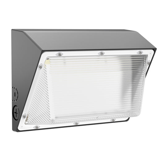 LED Wall Pack Light - 120w/150w，18000/22500lm，5000K, AC 100-277V, Glass Lens Dusk to Dawn