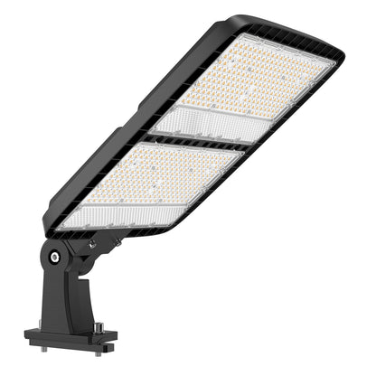 DEMILARE Parking Lot Light - PKL03, 48000lumens, Selectable CCT, Dusk to Dawn, Adjustable Arm Mount, AC 120V