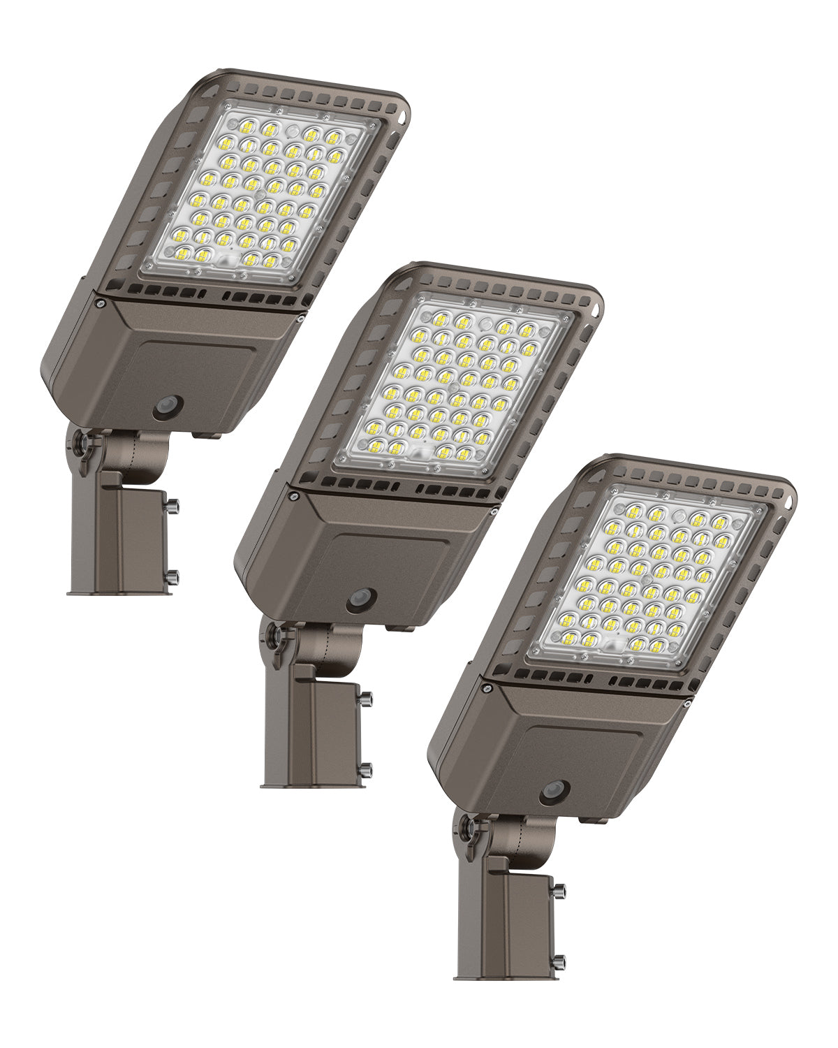 DEMIARE LED Parking Lot Lights - 150/200/300/400W, 5000K,  AC 100-277V,Dusk to Dawn