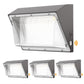 LED Wall Pack Light - 120w/150w，18000/22500lm，5000K, AC 100-277V, Glass Lens Dusk to Dawn