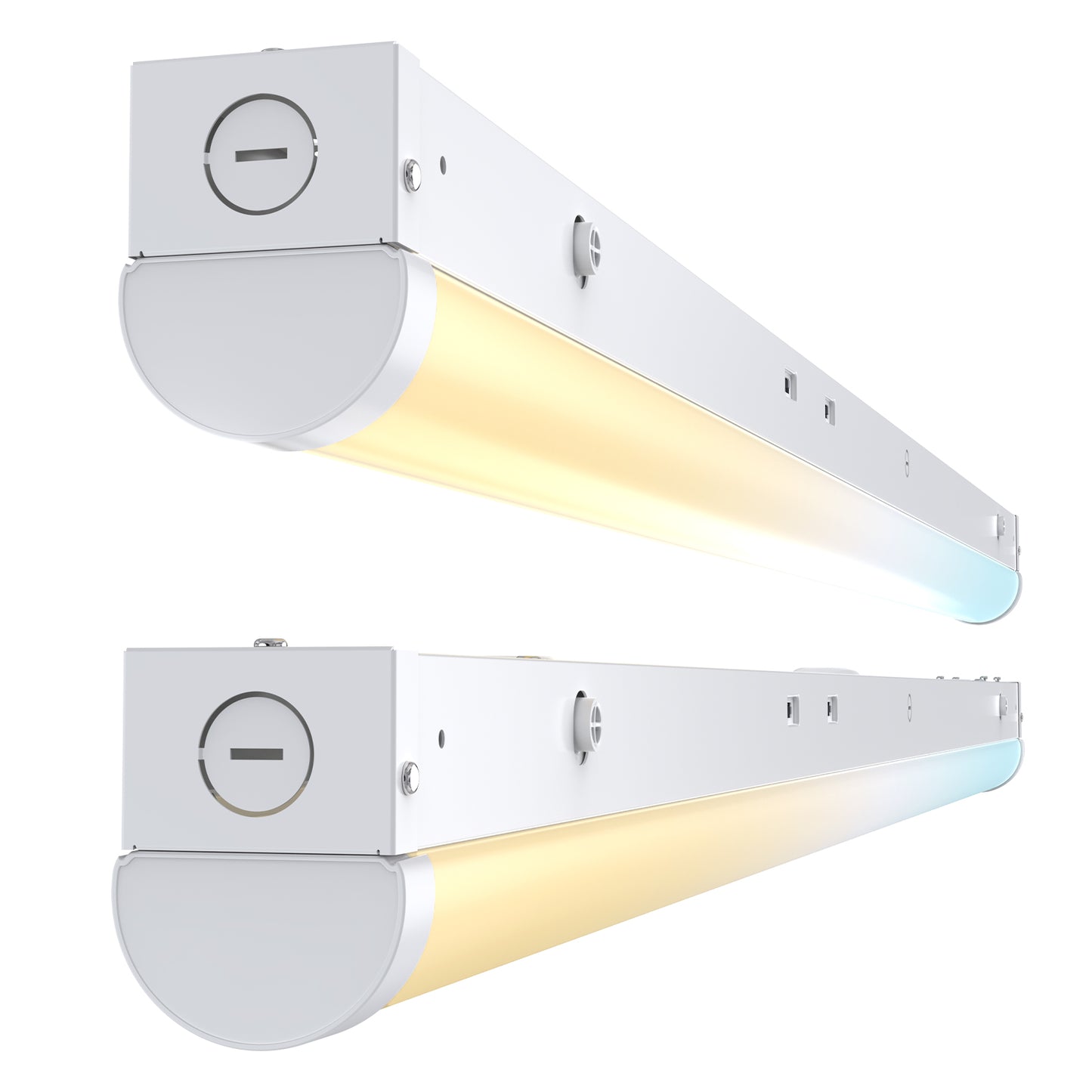 DEMIARE 4FT/8FT LED Linear Strip Light,5200/10400 Lumens, Selectable Wattage & CCT, AC 120-277V