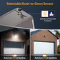 Demilare Adjustable LED Wall Pack Light, 6000LM,5000K,100LM/W