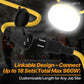 Demilare LED Work Lights,5000/10000Lm,50/100ft,5000K,AC 120V
