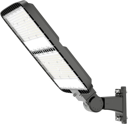 LED Parking Lot Light providing uniform illumination for parking lots and roads