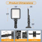 DEMIARE LED Parking Lot Lights - 150/200/400W,18000~48000Lm,Dusk to Dawn, Slip Fitter Mount