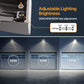 Demilare Adjustable LED Wall Pack Light, 6000LM,5000K,100LM/W