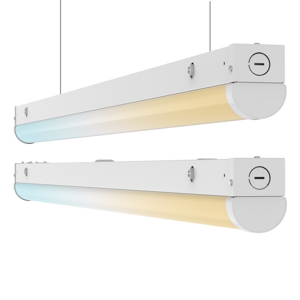 DEMILARE LED Linear Strip Light, 4Ft, 5200Lumens, Selectable Wattage & CCT, AC 120-277V