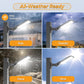 DEMIARE LED Parking Lot Lights - 150/200/400W,18000~48000Lm,Dusk to Dawn, Slip Fitter Mount