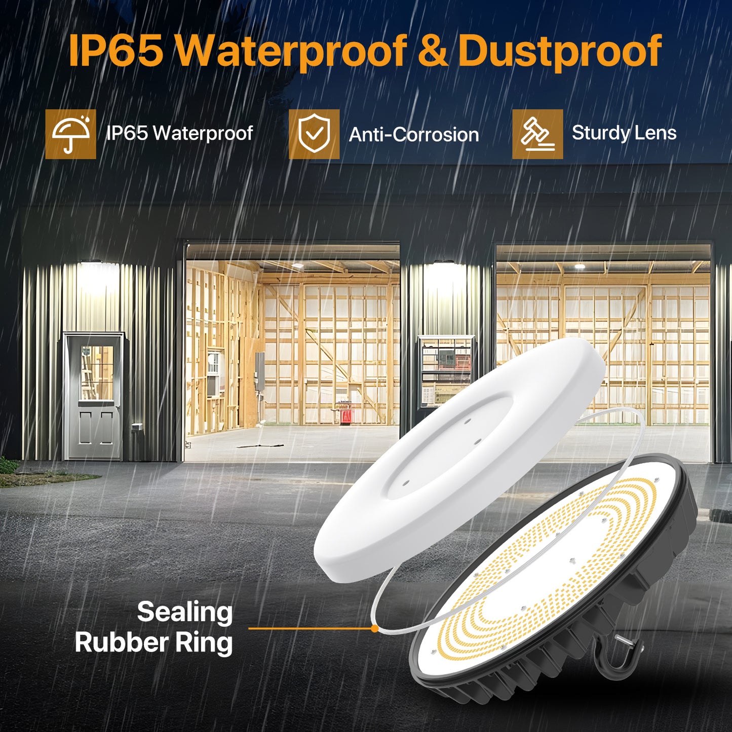 Smart Shop Lights - 18000/24000Lm 150/200W AC 120V