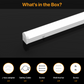 DEMIARE 4FT/8FT LED Linear Strip Light,5200/10400 Lumens, Selectable Wattage & CCT, AC 120-277V
