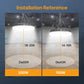 Smart Shop Lights - 18000/24000Lm 150/200W AC 120V