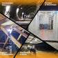 Demilare LED Work Lights,5000/10000Lm,50/100ft,5000K,AC 120V