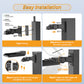 DEMIARE LED Parking Lot Lights - 150/200/400W,18000~48000Lm,Dusk to Dawn, Slip Fitter Mount