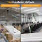 Demilare 4FT LED Wraparound Light,40/50/60W,6600lumens, 5000K,Selectable Wattage,AC 120V