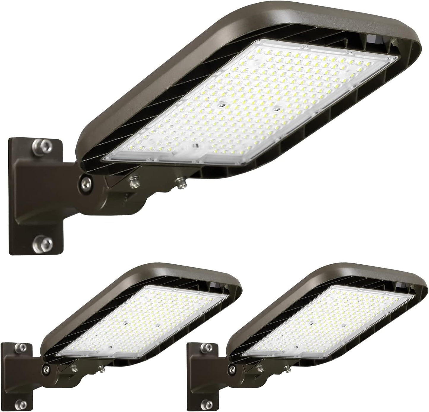 DEMILARE Led Parking Lot Light,Adjustable Arm Mount