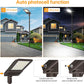 DEMILARE 400W Parking Lot Lights, Slip Fitter Mount Pole Lights