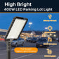 DEMIARE LED Parking Lot Lights-COBRA Series, 150LM/W, 5000K, 100-277V, Slip Fit Mount