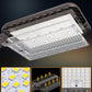 DEMIARE LED Parking Lot Lights-COBRA Series, 150LM/W, 5000K, 100-277V, Adjustable Arm Mount