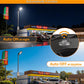 DEMIARE LED Parking Lot Lights-COBRA Series, 150LM/W, 5000K, 100-277V, Adjustable Arm Mount