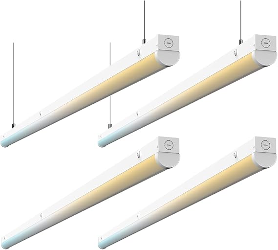 DEMIARE LED Linear Strip Light, 8Ft, 10400Lumens, Selectable Wattage & CCT, AC 120-277V